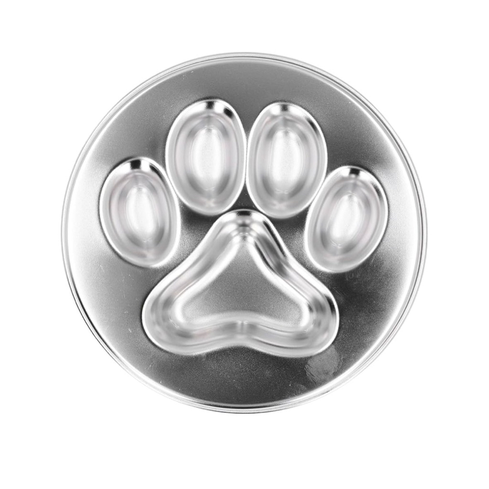NEW Dog Slow Food Bowl Silver - Picture 2 of 4